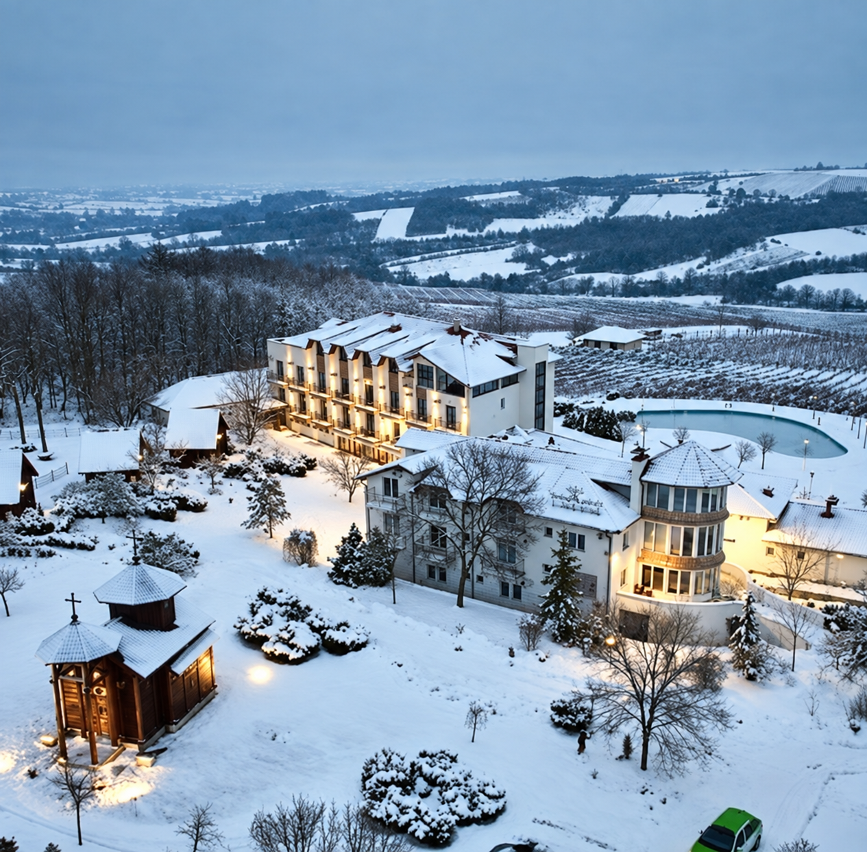 Aleksandar Wellness u zimskom ambijentu